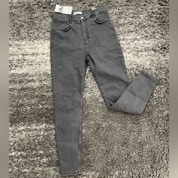 NWT Zara Super Elastic Jeans - Picture 1 of 6